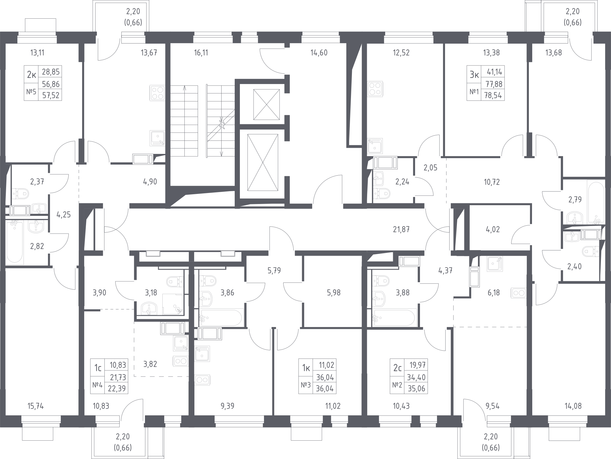 План этажаСтудия36 м2 в ЖК Пятницкие Луга корпус Юрлово, 2 очередь, Корпус 2.1 этаж 12