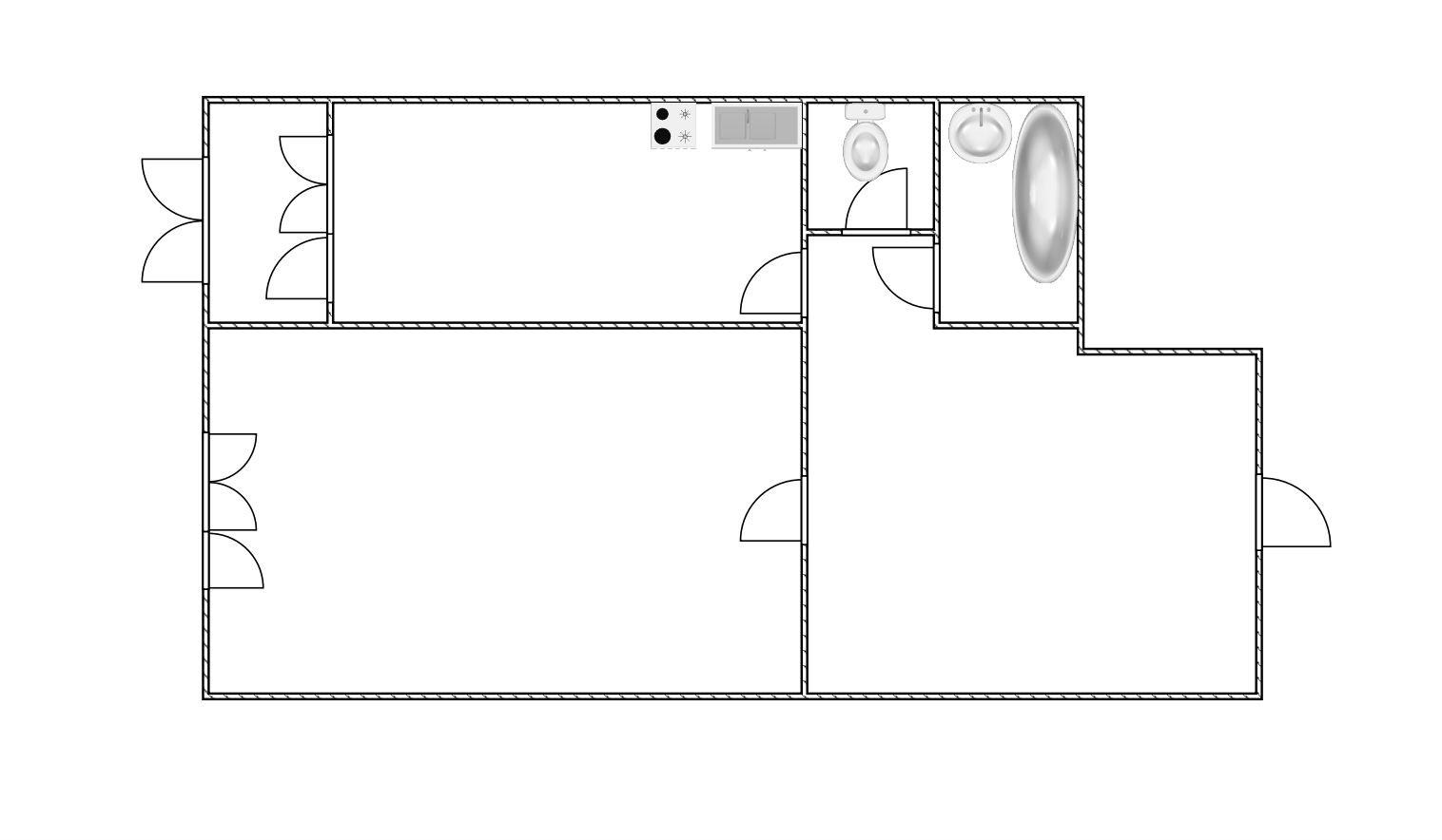1-комнатная 48.9 м2 в ЖК undefined корпус null этаж 4