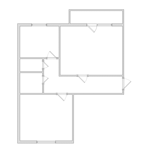2-комнатная 60 м2 в ЖК undefined корпус null этаж 4