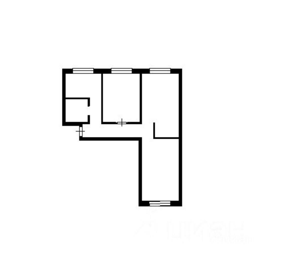 3-комнатная 65 м2 в ЖК undefined корпус null этаж 4