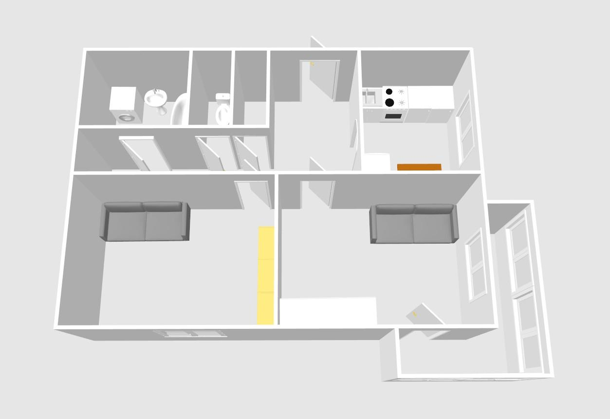 2-комнатная 50.6 м2 в ЖК undefined корпус null этаж 11