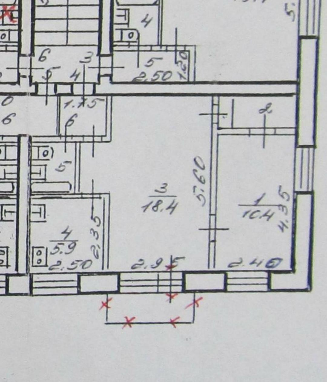 2-комнатная 42 м2 в ЖК undefined корпус null этаж 2