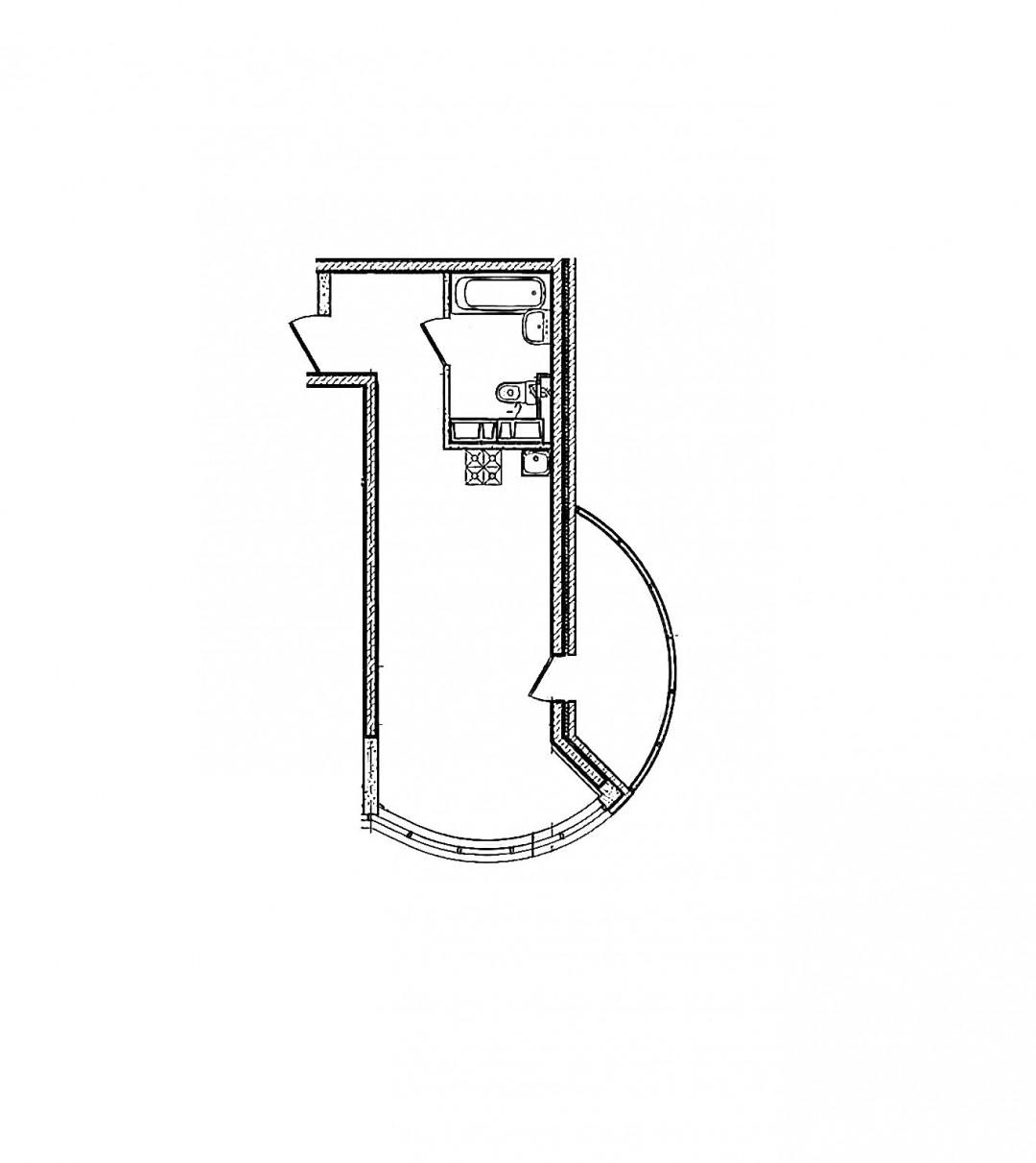 Студия 29 м2 в ЖК undefined корпус null этаж 11