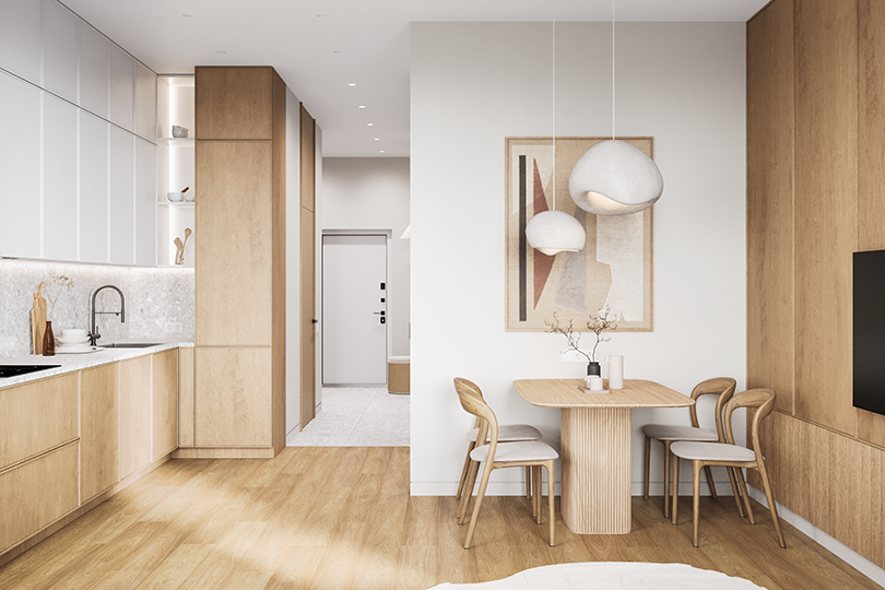 Студия 60 м2 в ЖК Artel / Электрозаводская, 60 / Candles корпус null этаж 10