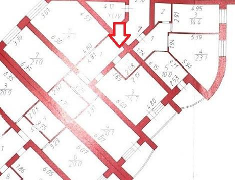 3-комнатная 121 м2 в ЖК undefined корпус null этаж 4