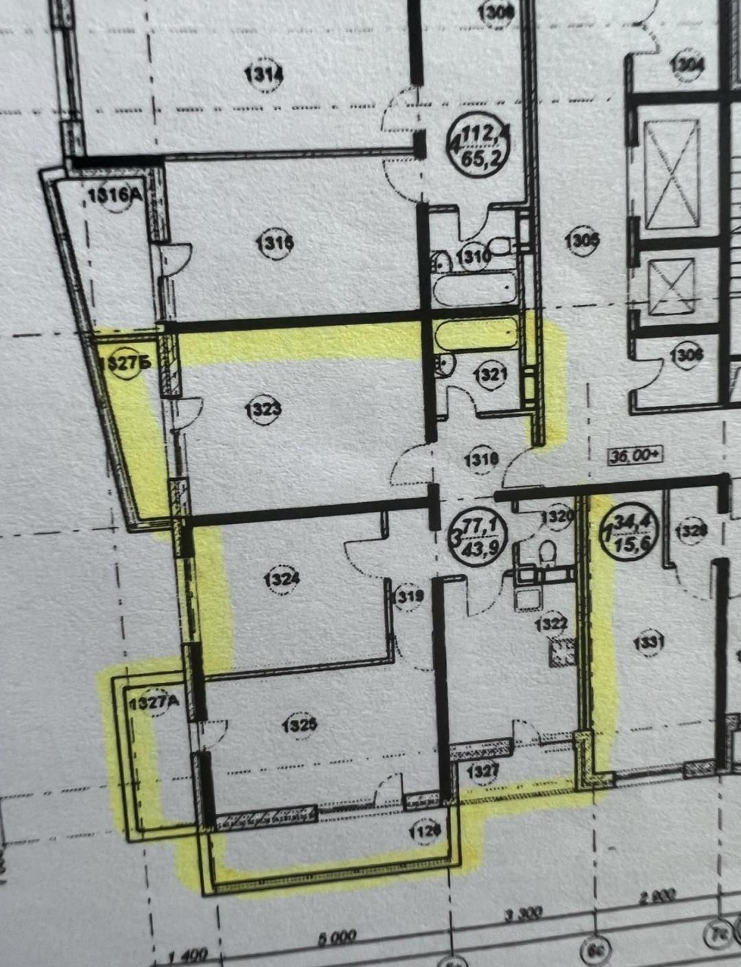 3-комнатная 84 м2 в ЖК undefined корпус null этаж 13