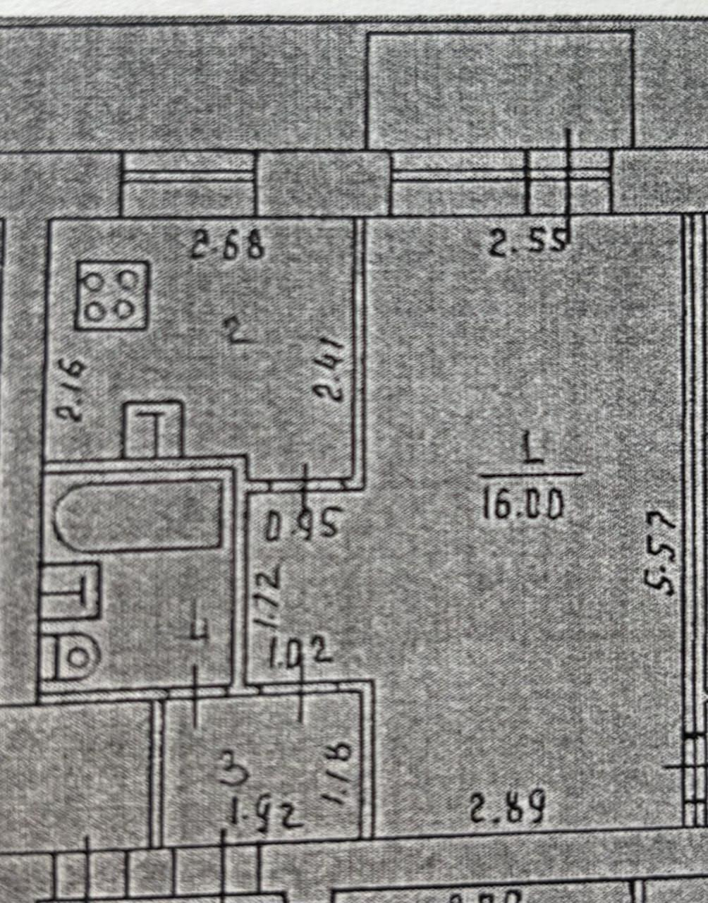 1-комнатная 30 м2 в ЖК undefined корпус null этаж 3