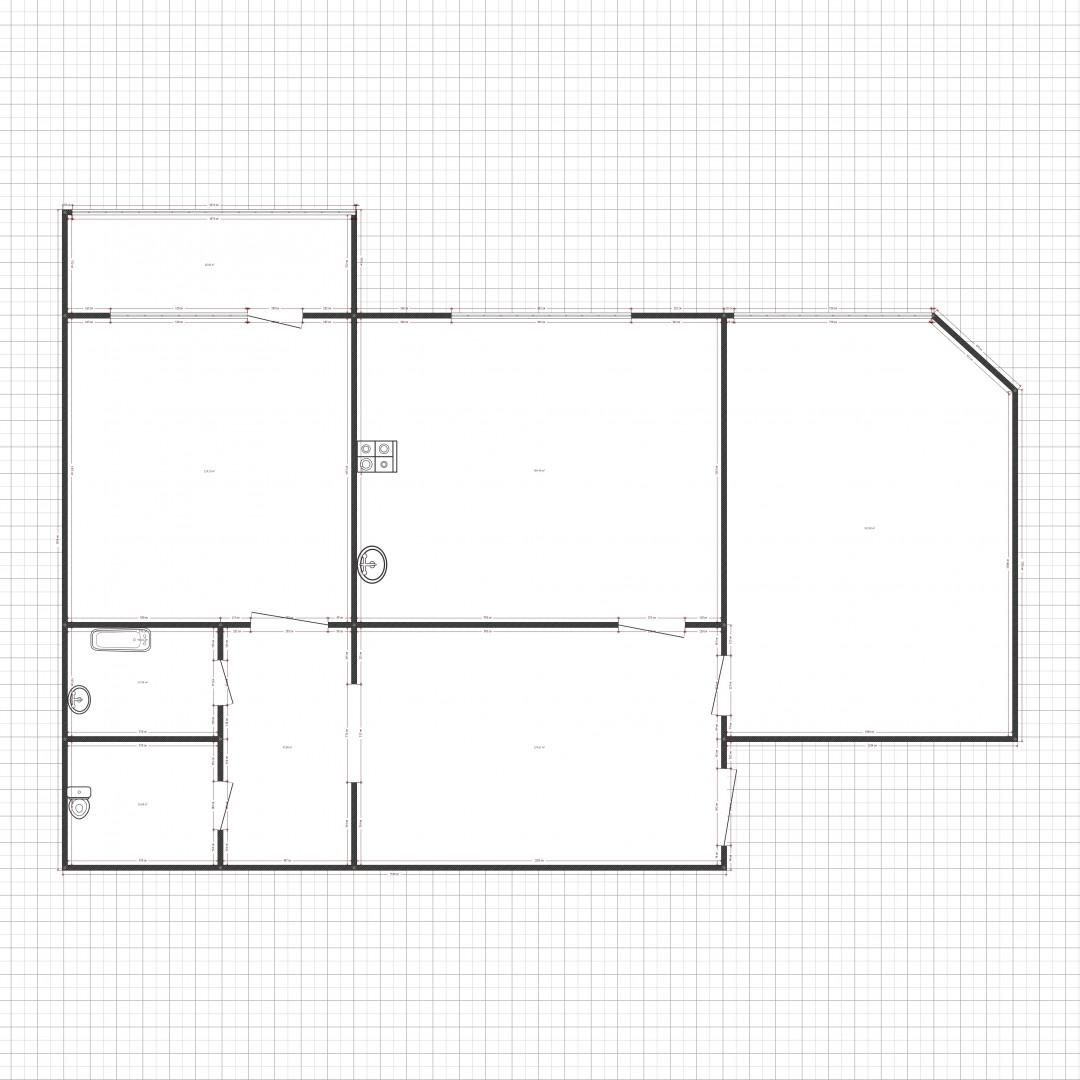 2-комнатная 53.5 м2 в ЖК undefined корпус null этаж 8