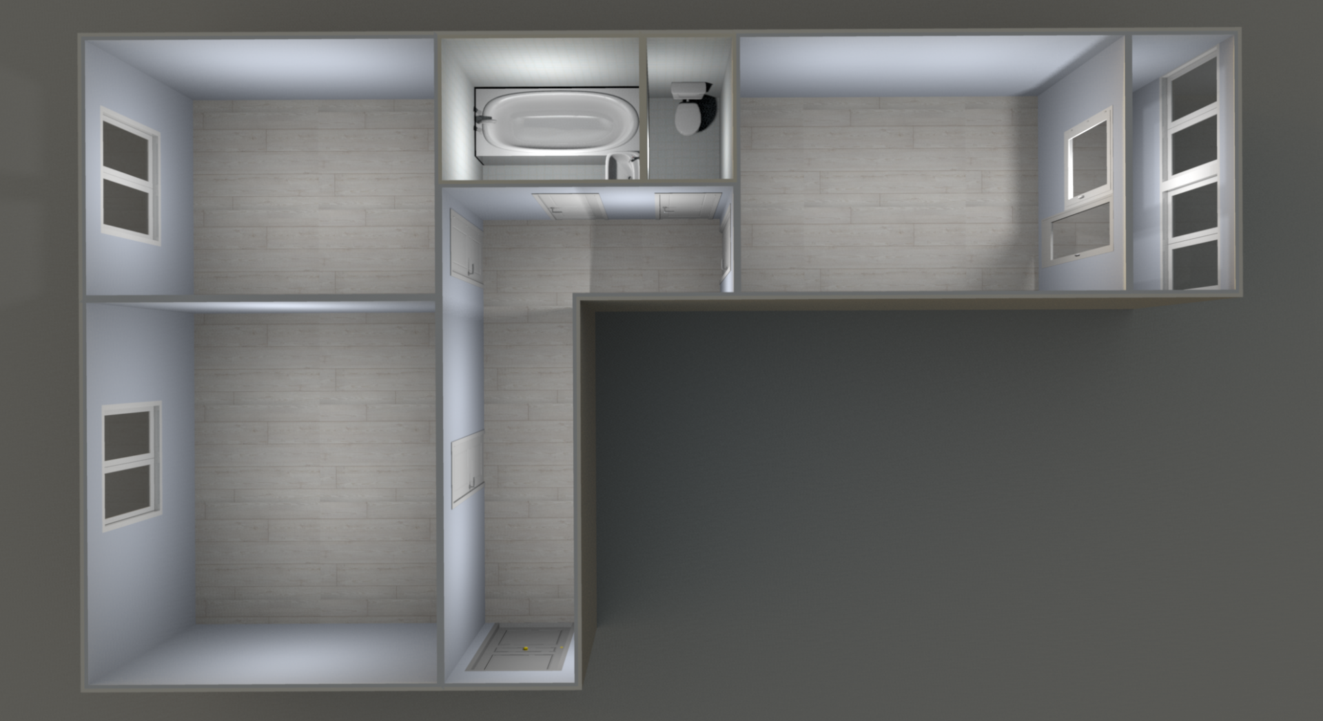 2-комнатная 51.6 м2 в ЖК undefined корпус null этаж 12