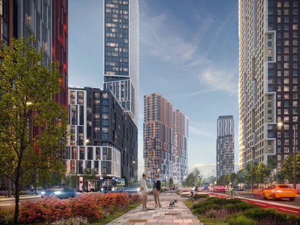 2-комнатная 59 м2 в ЖК Событие корпус null этаж 6