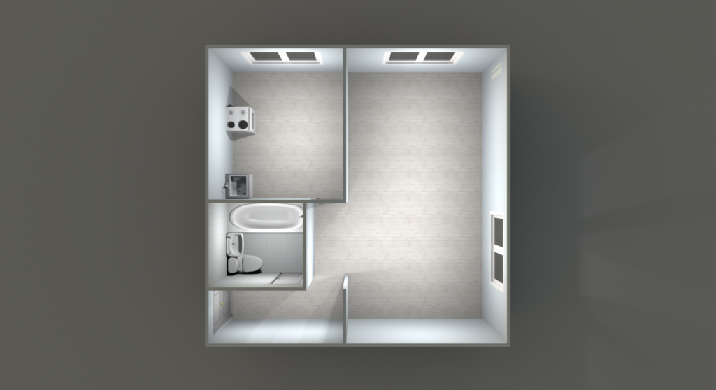 1-комнатная 34.7 м2 в ЖК undefined корпус null этаж 1