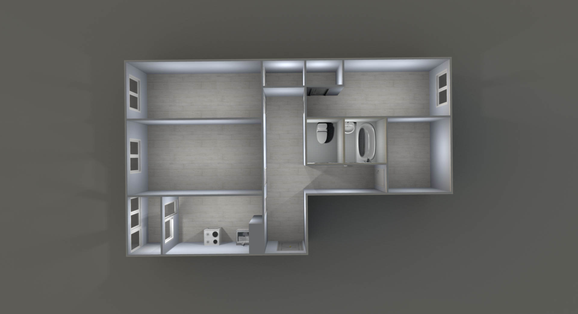 4-комнатная 110.9 м2 в ЖК undefined корпус null этаж 19