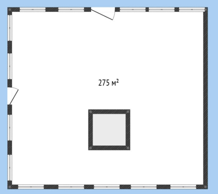 Студия 275 м2 в ЖК undefined корпус null этаж null