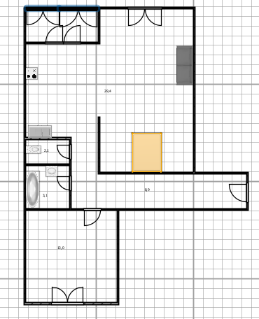 2-комнатная 56.5 м2 в ЖК undefined корпус null этаж 12
