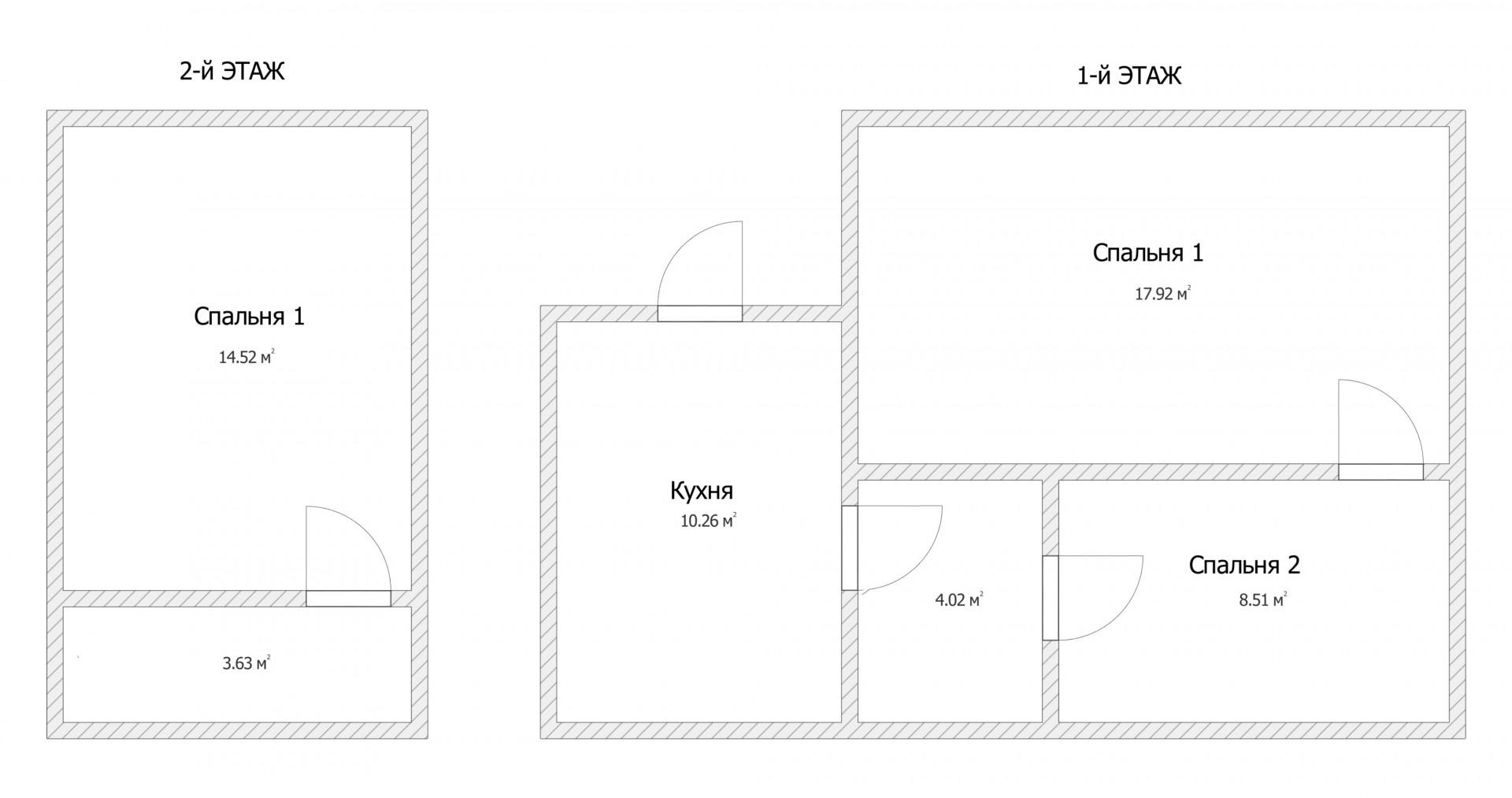 3-комнатная 56 м2 в ЖК undefined корпус null этаж null