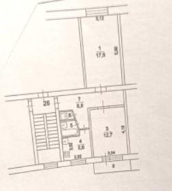 2-комнатная 48.4 м2 в ЖК undefined корпус null этаж 2