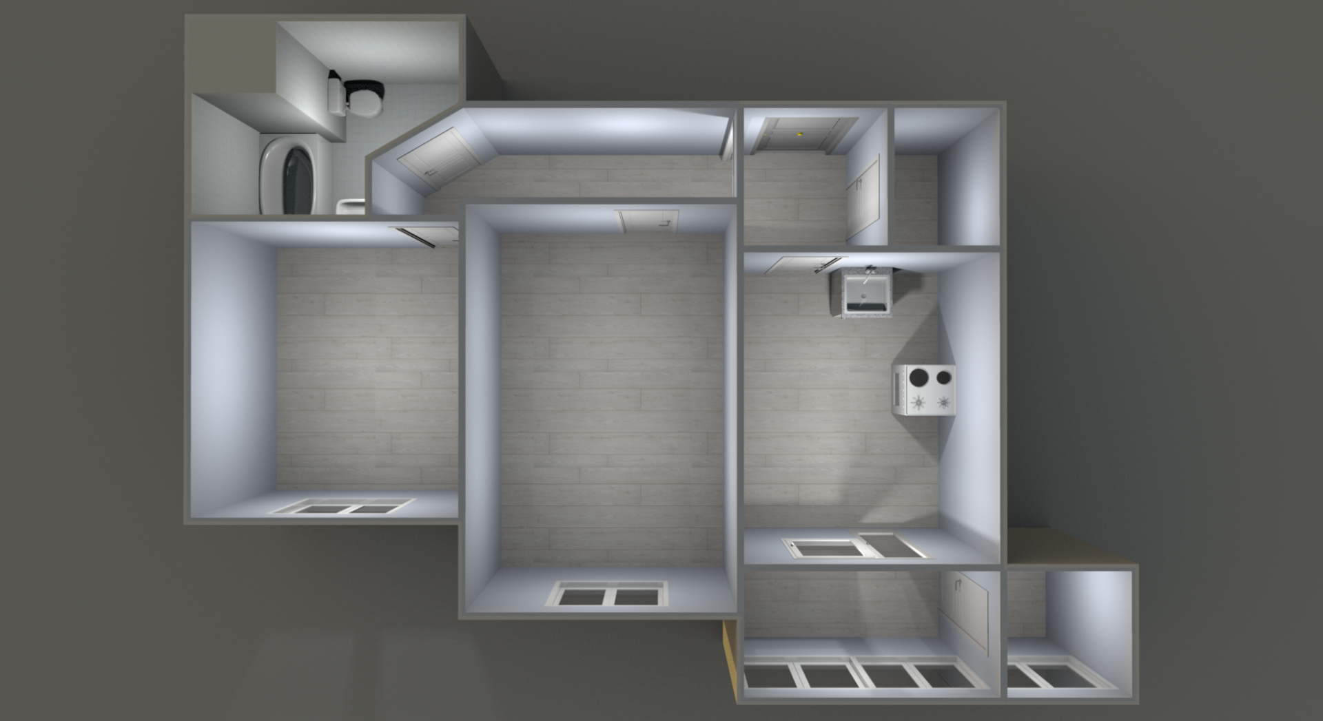 2-комнатная 71.3 м2 в ЖК undefined корпус null этаж 11