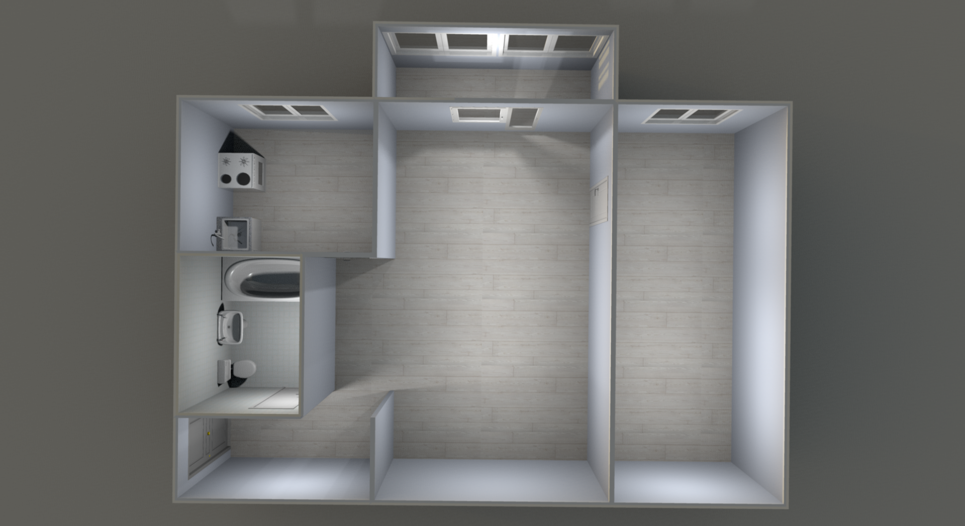 2-комнатная 43 м2 в ЖК undefined корпус null этаж 5