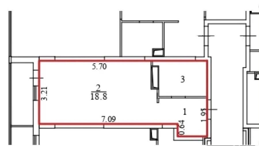 Студия 28 м2 в ЖК undefined корпус null этаж 8