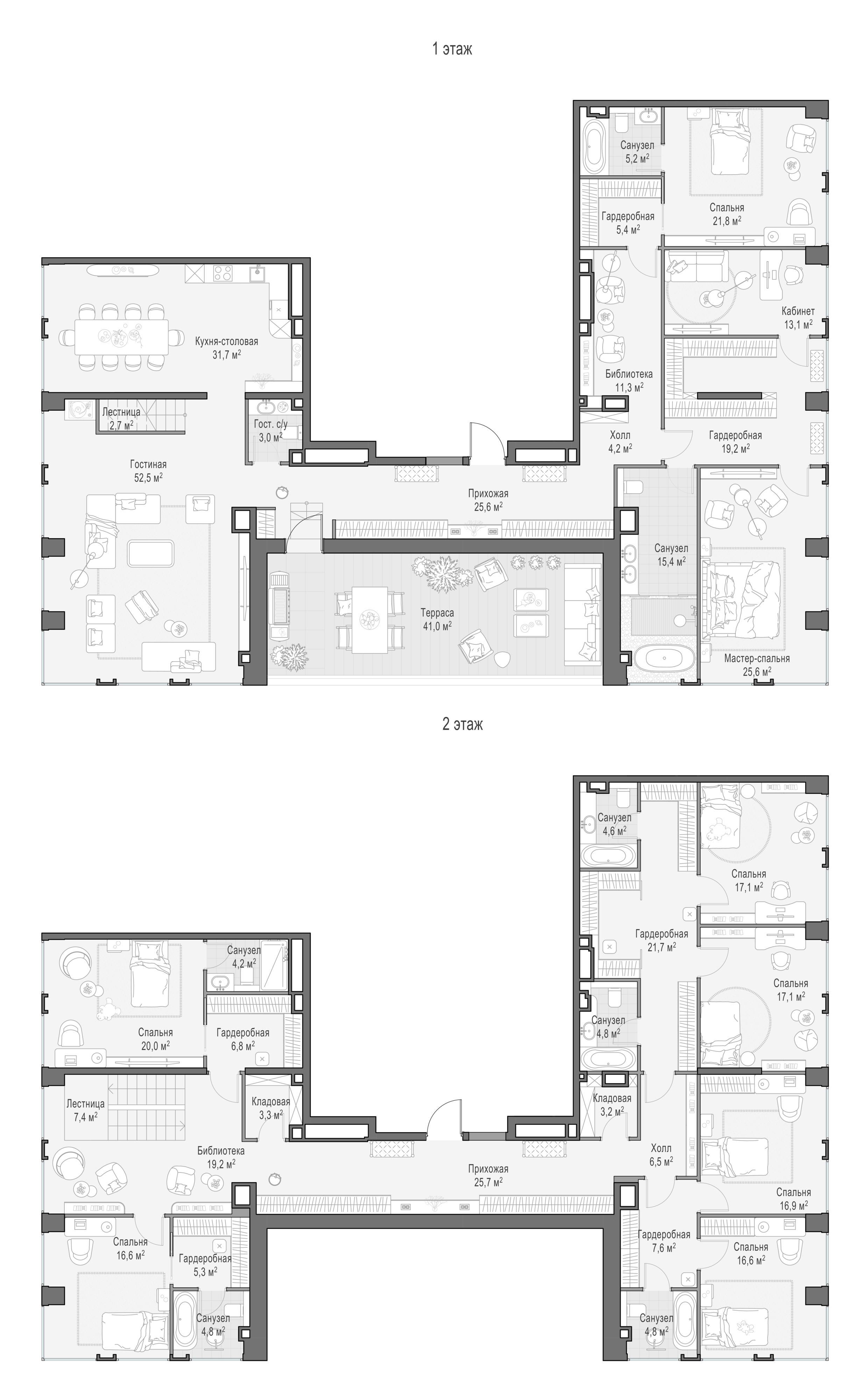 3-комнатная 478 м2 в ЖК Роскошный квартал LIFE TIME корпус null этаж 16