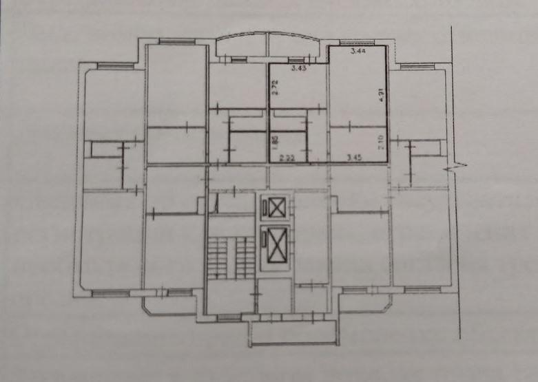 1-комнатная 43.2 м2 в ЖК undefined корпус null этаж 13