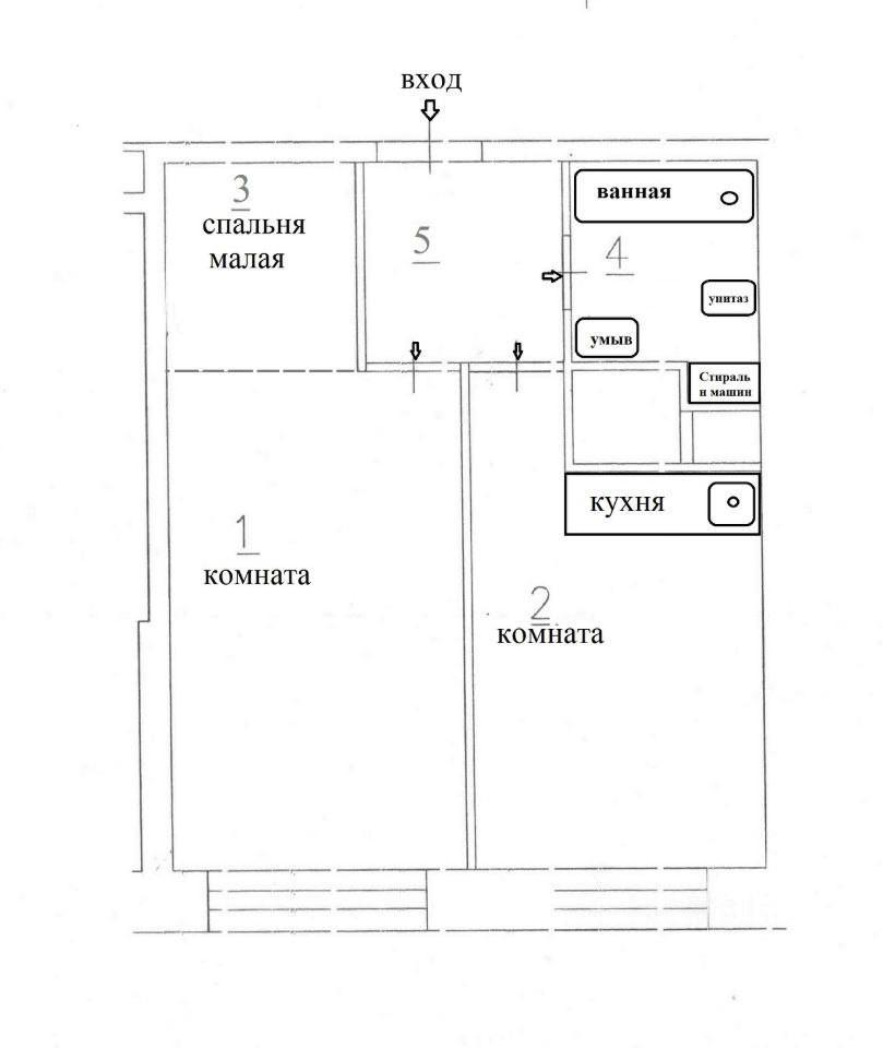 1-комнатная 40 м2 в ЖК undefined корпус null этаж 30