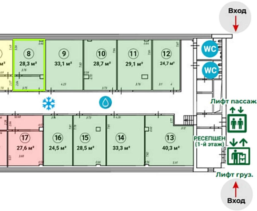 Студия 46 м2 в ЖК undefined корпус null этаж null