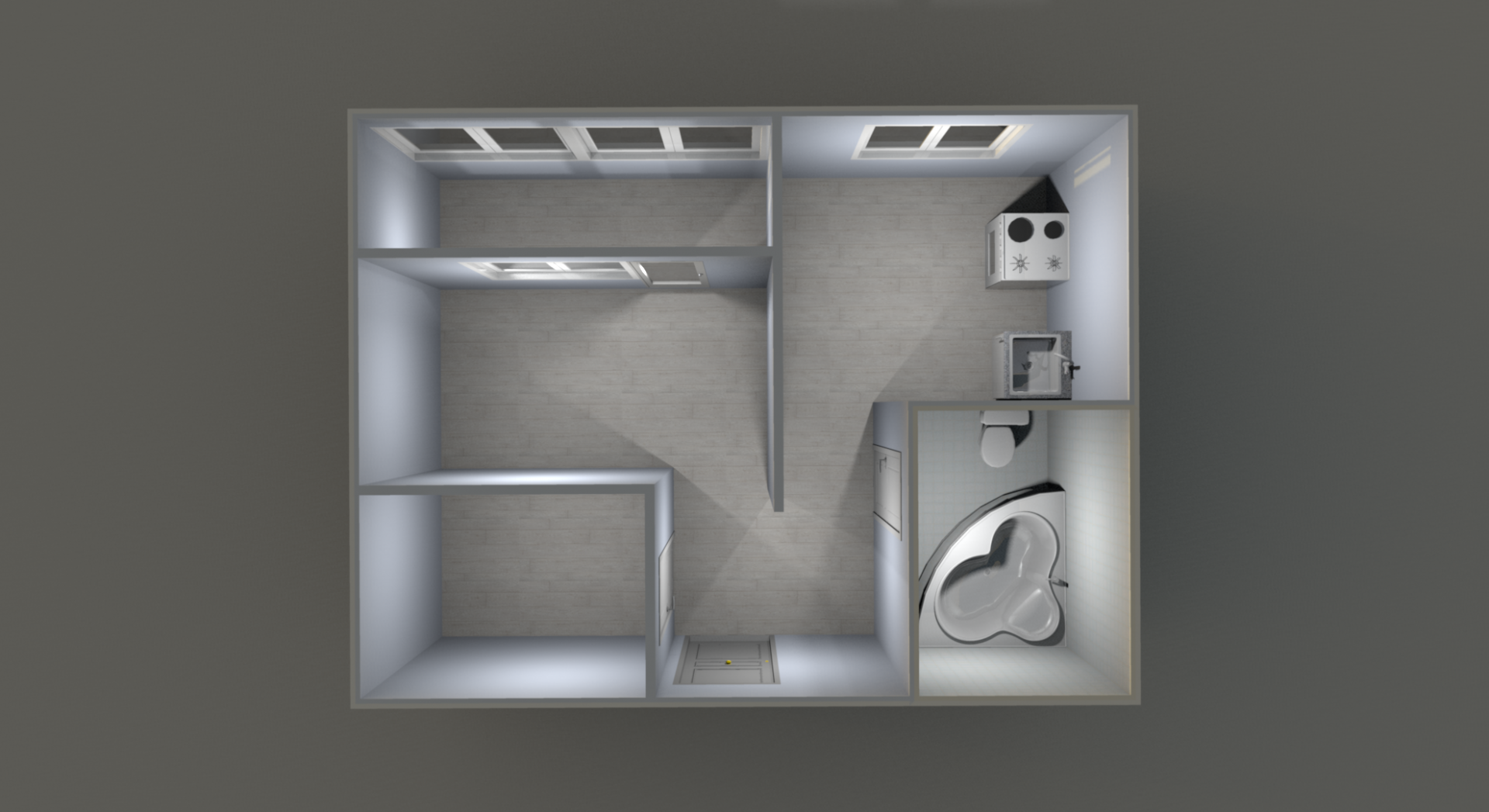 1-комнатная 36 м2 в ЖК undefined корпус null этаж 10