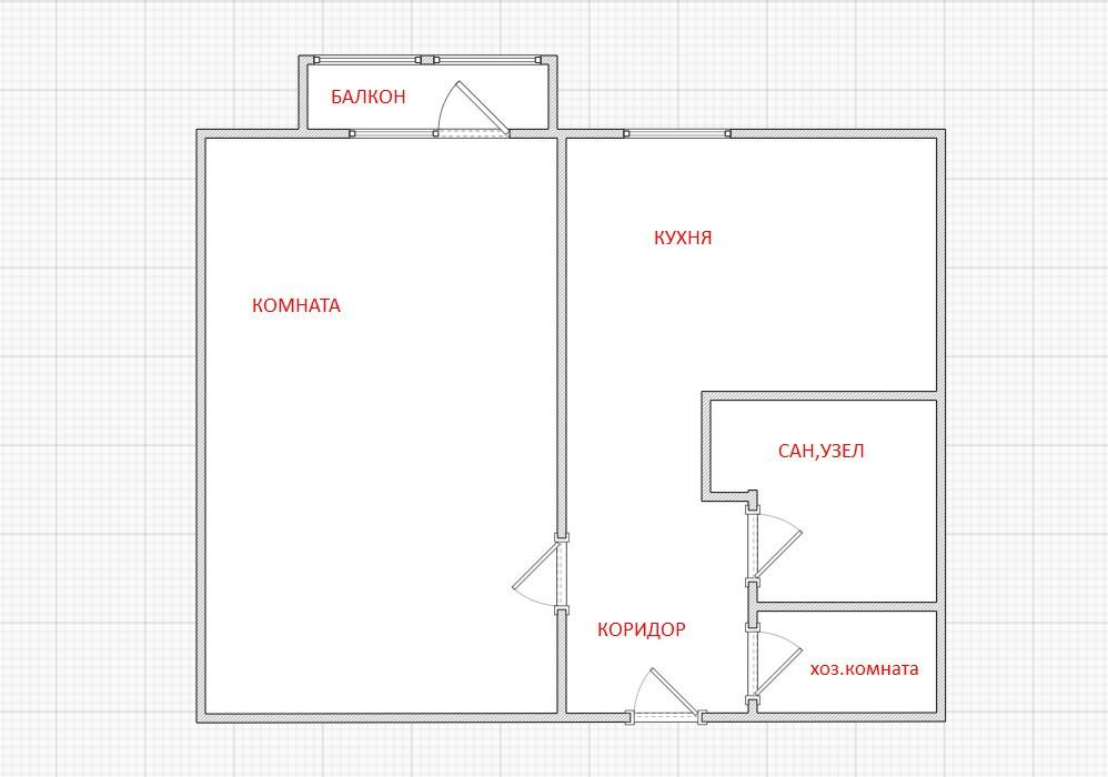 1-комнатная 36.5 м2 в ЖК undefined корпус null этаж 5