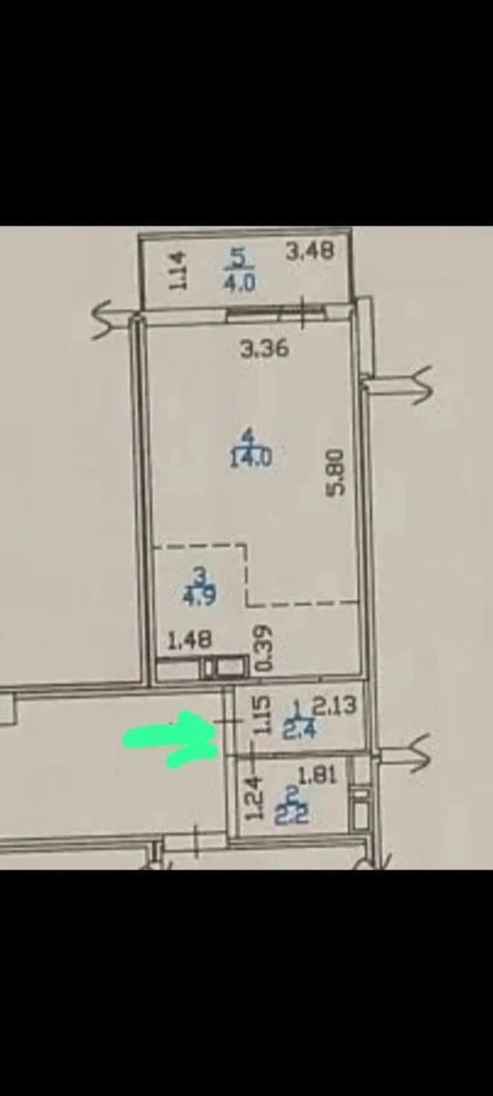 Студия 23.5 м2 в ЖК undefined корпус null этаж 8