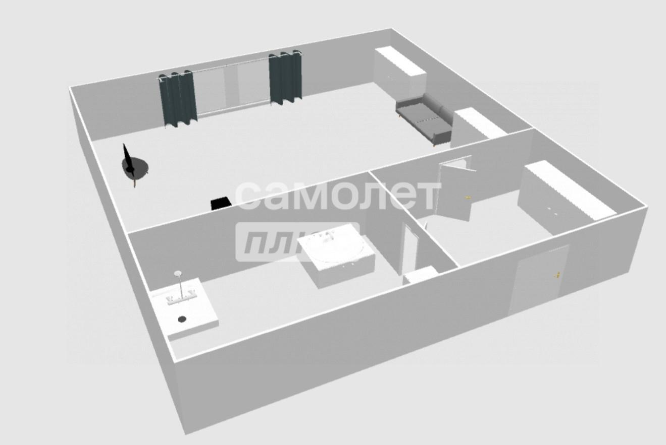 Студия 22.4 м2 в ЖК undefined корпус null этаж 4