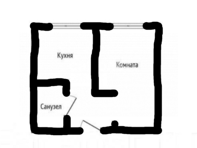 Студия 29.6 м2 в ЖК undefined корпус null этаж 5