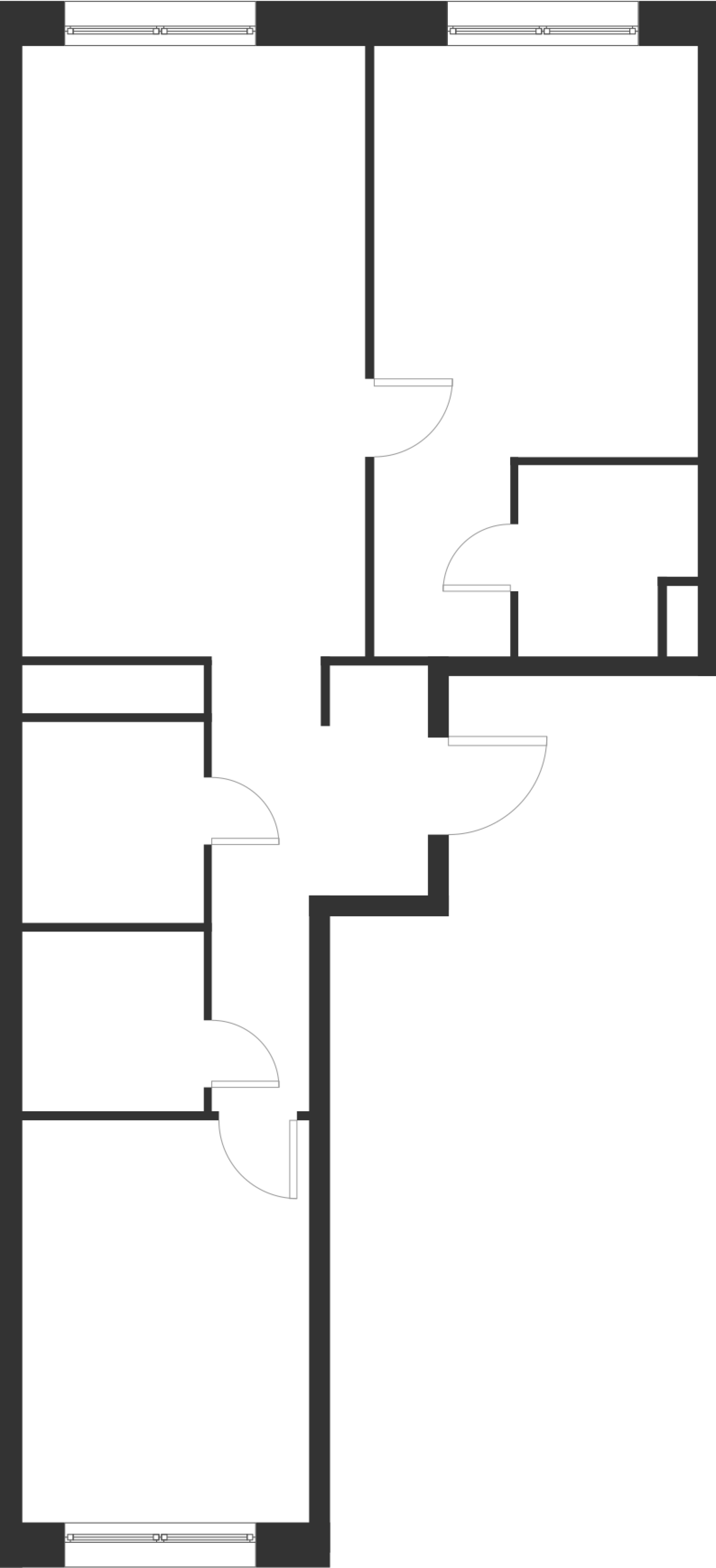 2-комнатная 68 м2 в ЖК Форевиль корпус null этаж 3