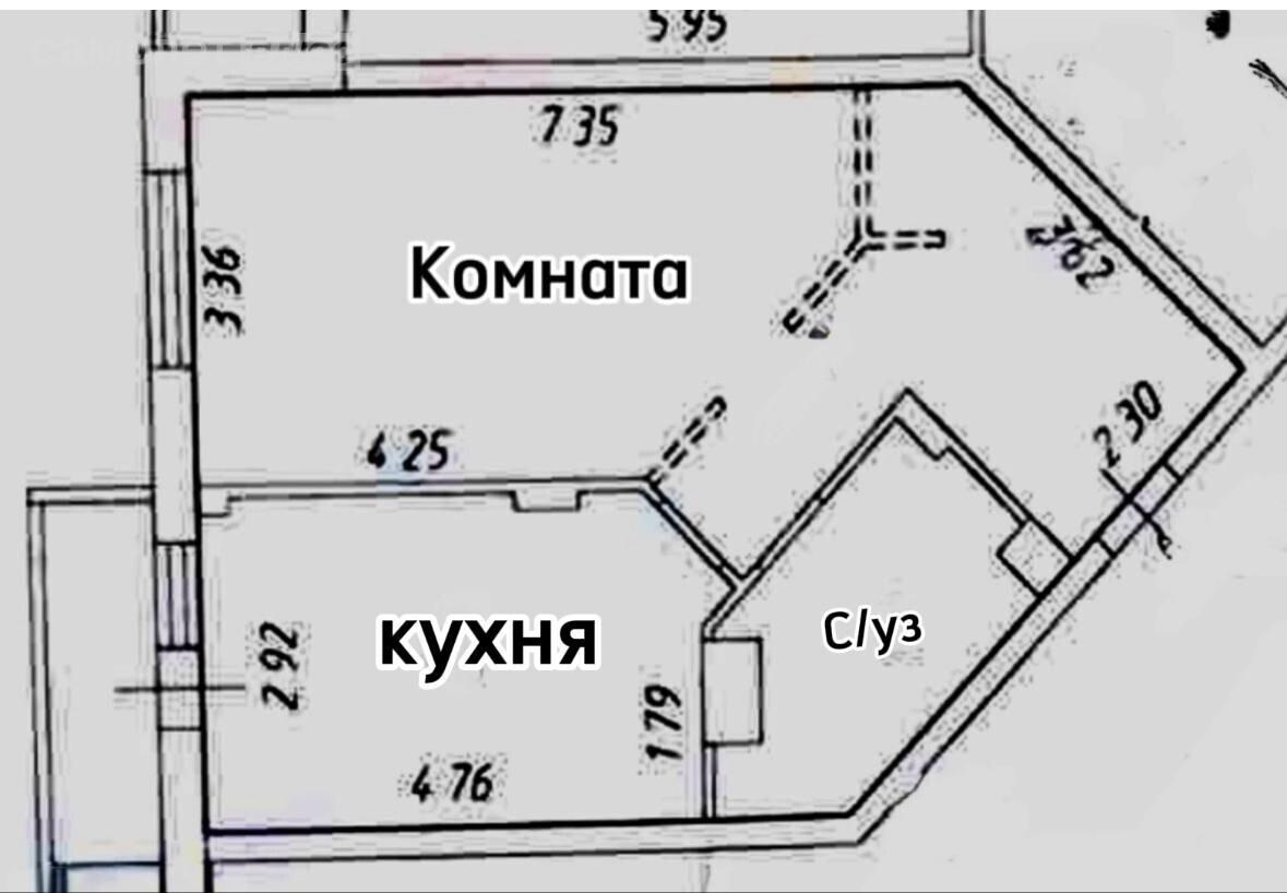 1-комнатная 50.7 м2 в ЖК undefined корпус undefined этаж 6