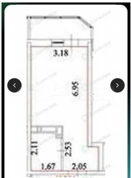 Студия 22 м2 в ЖК undefined корпус null этаж 8