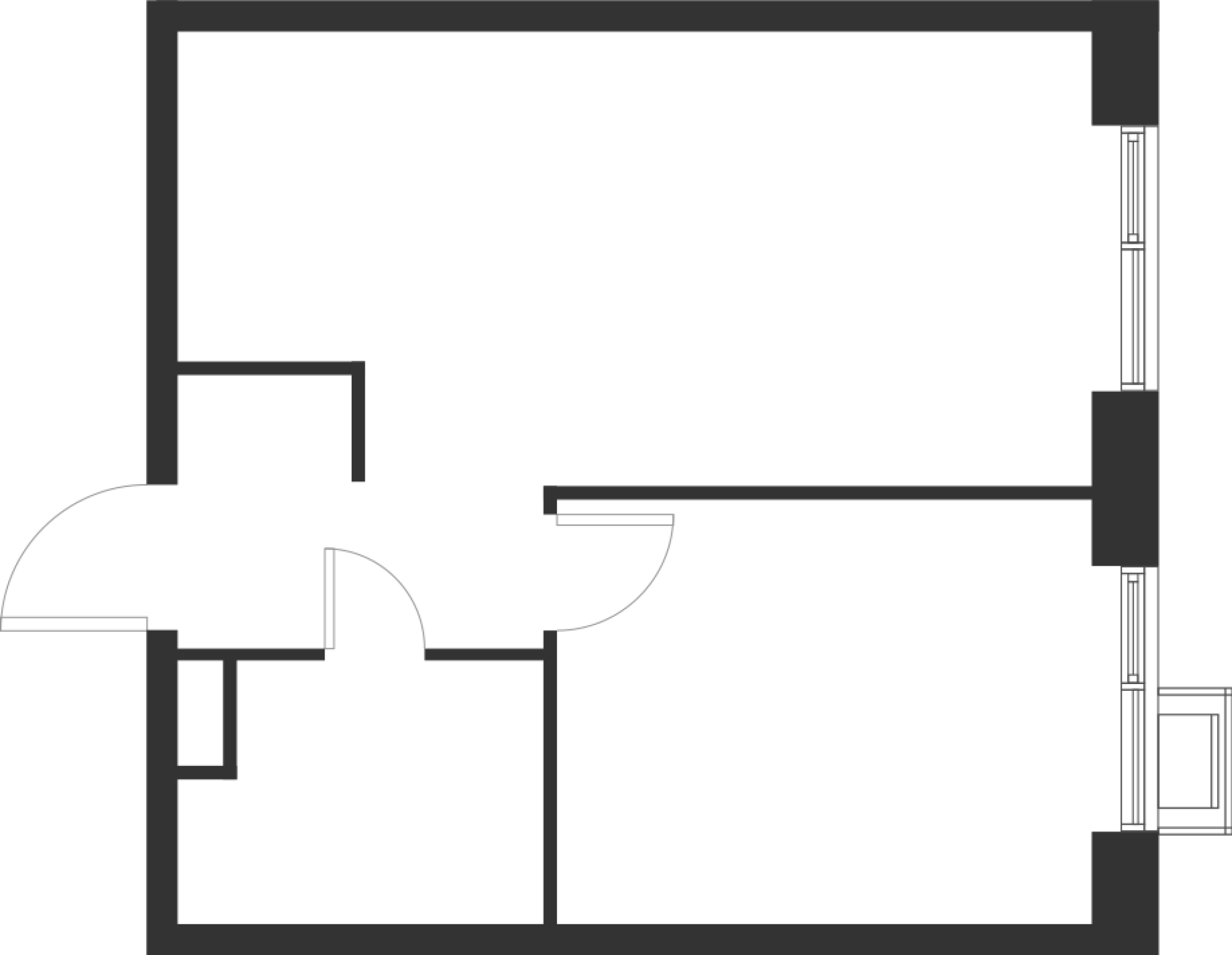 1-комнатная 37 м2 в ЖК Foreville корпус null этаж 15