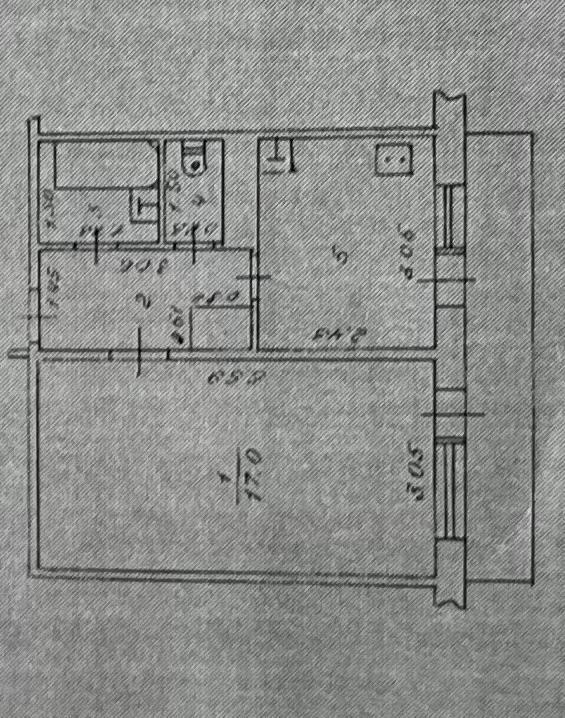 1-комнатная 34.3 м2 в ЖК undefined корпус null этаж 5