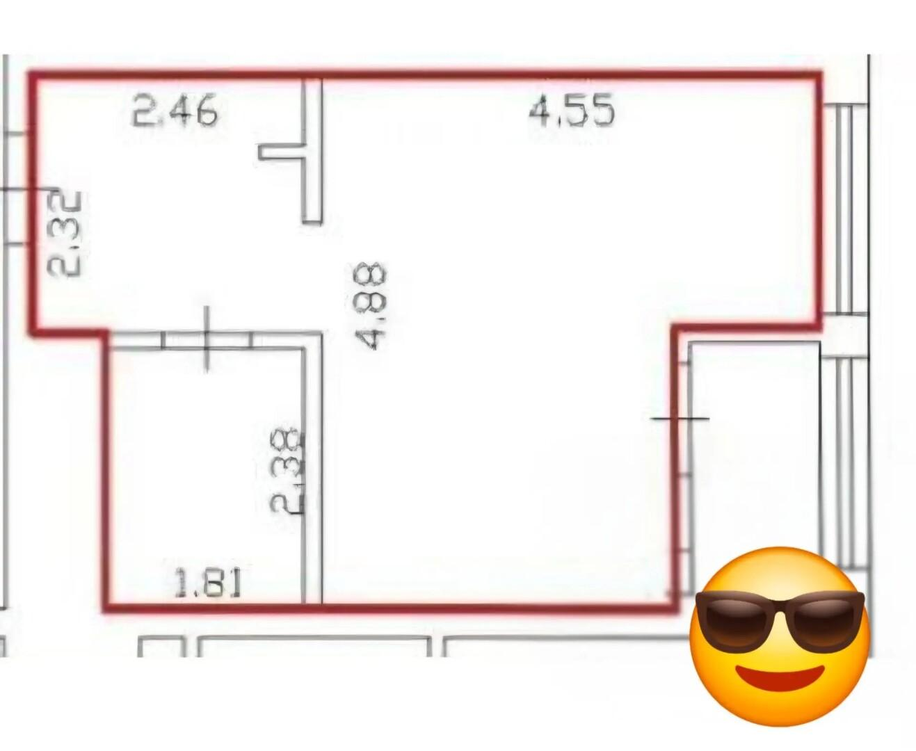 Студия 28.9 м2 в ЖК undefined корпус null этаж 23