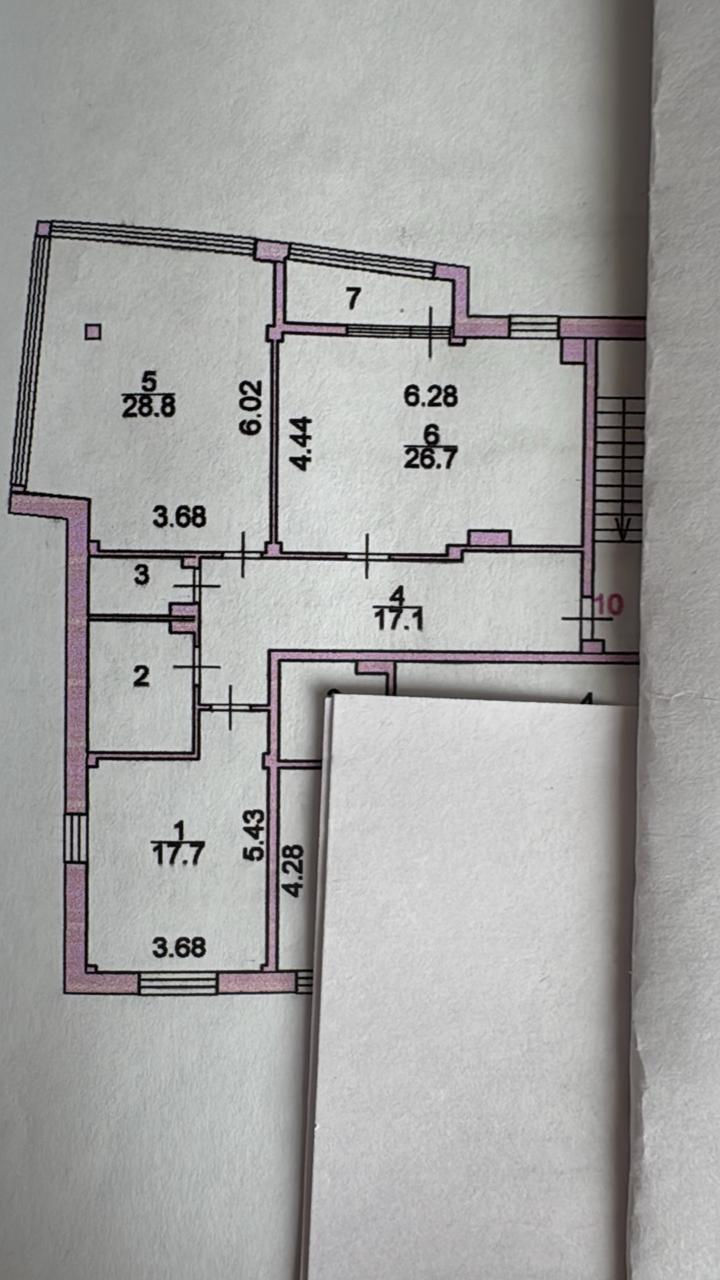 2-комнатная 98.1 м2 в ЖК undefined корпус null этаж 3