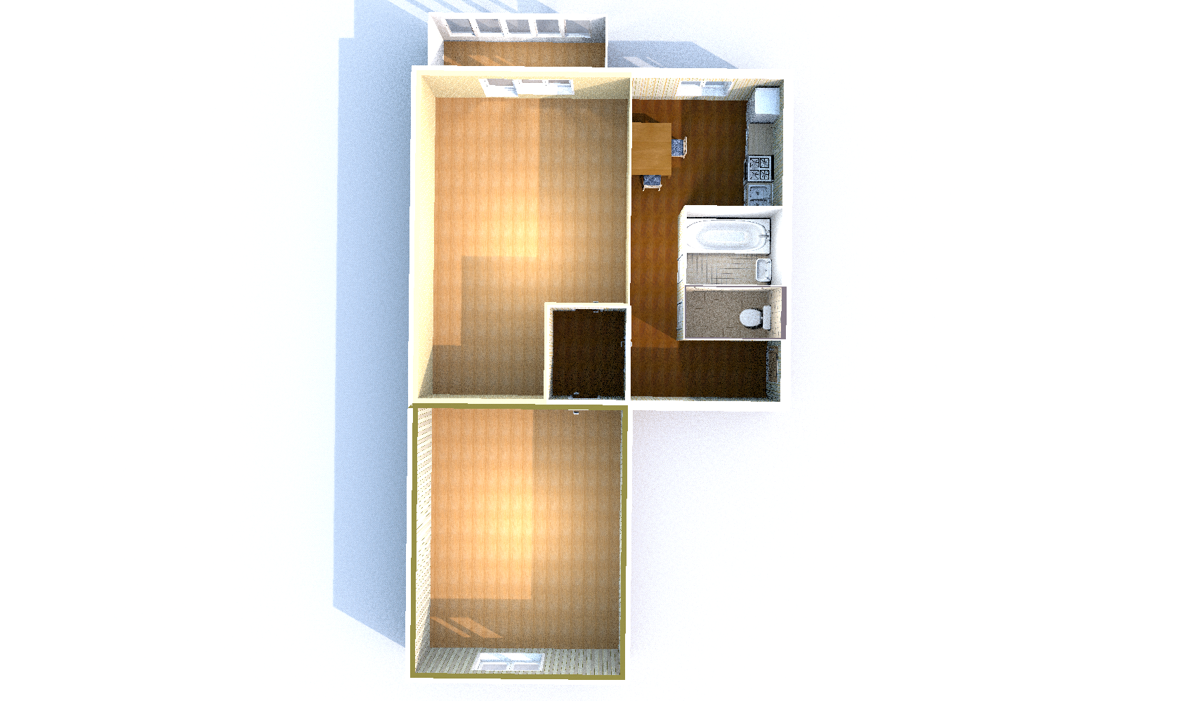 2-комнатная 43.6 м2 в ЖК undefined корпус null этаж 4