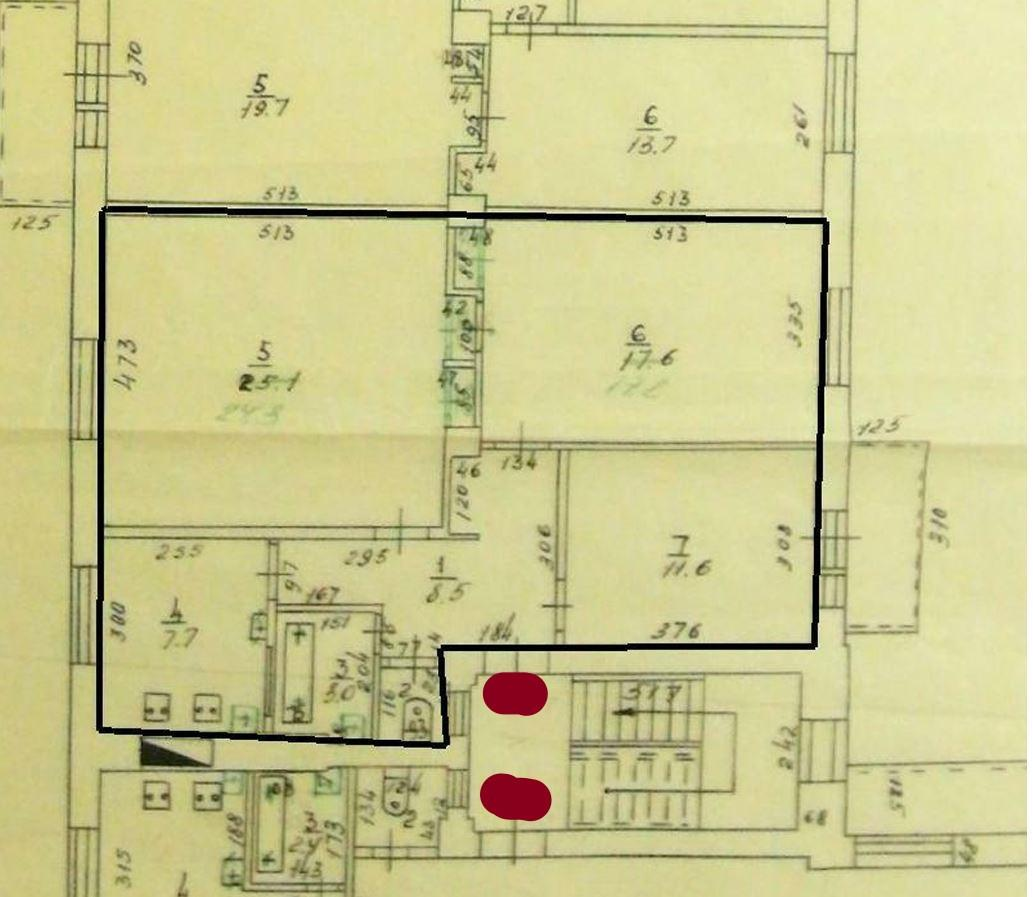 3-комнатная 74.5 м2 в ЖК undefined корпус null этаж 3