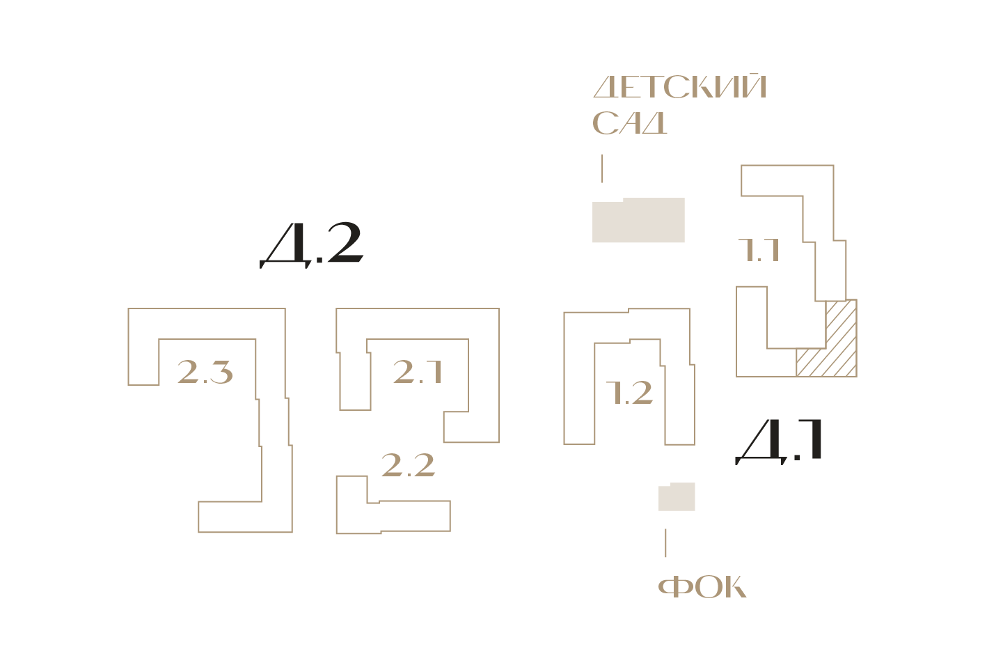 4-комнатная 86 м2 в ЖК Станиславский корпус null этаж 2