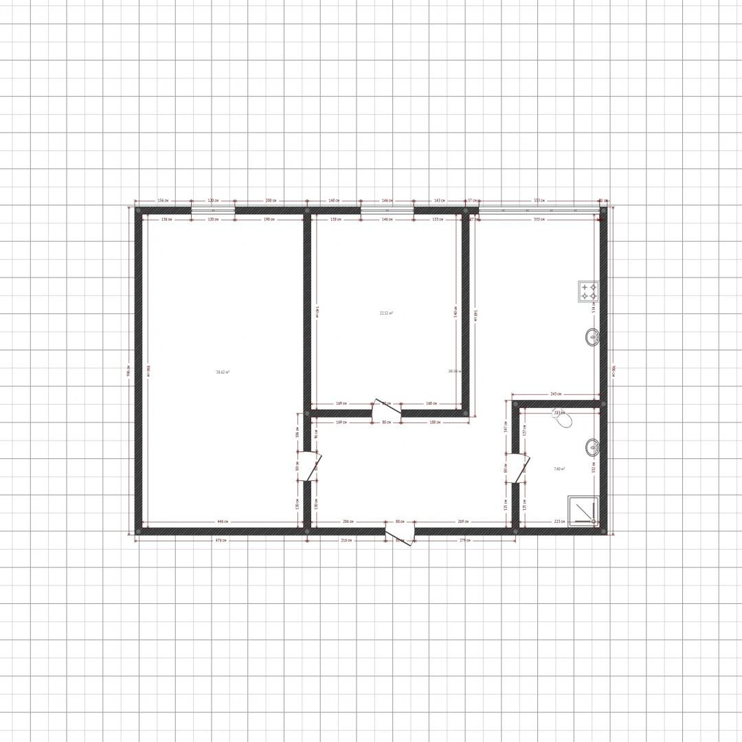 2-комнатная 64.5 м2 в ЖК undefined корпус null этаж 14