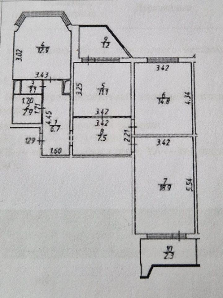 3-комнатная 76 м2 в ЖК undefined корпус null этаж 2