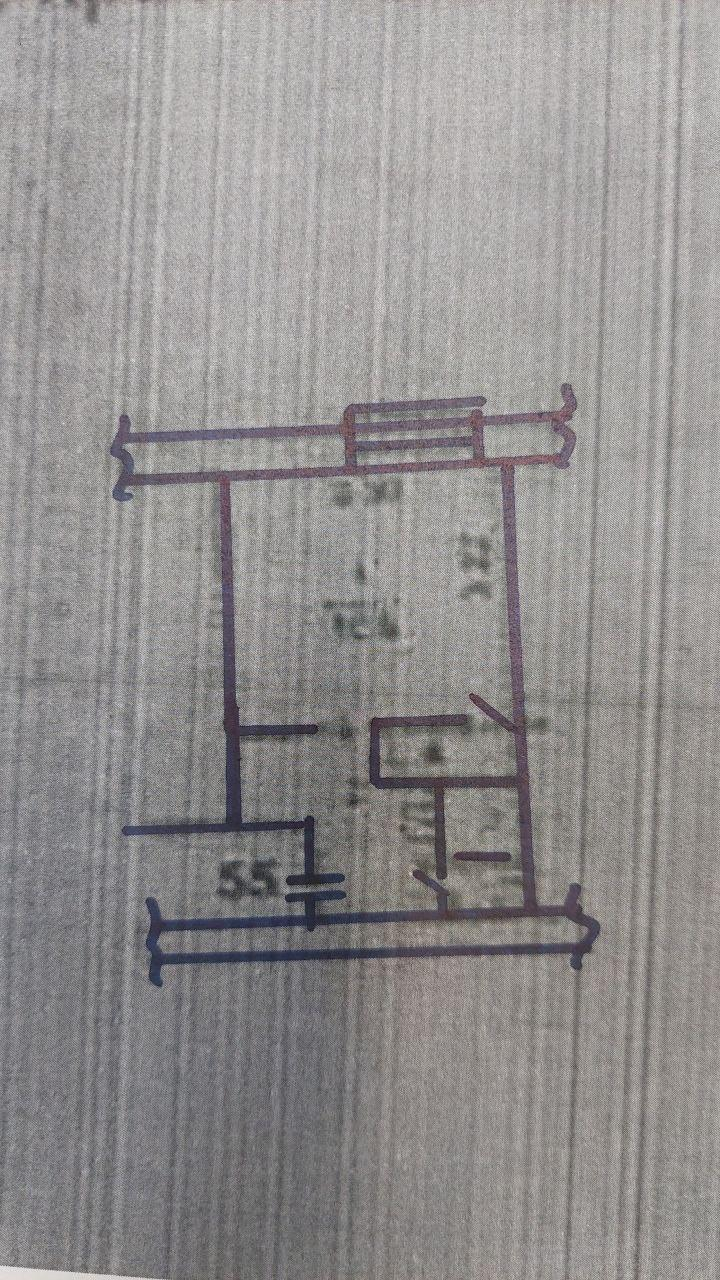1-комнатная 16.8 м2 в ЖК undefined корпус null этаж 3