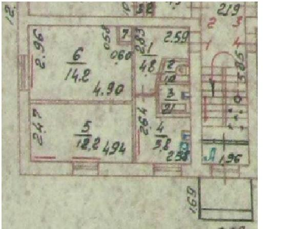 2-комнатная 40.4 м2 в ЖК undefined корпус null этаж 1