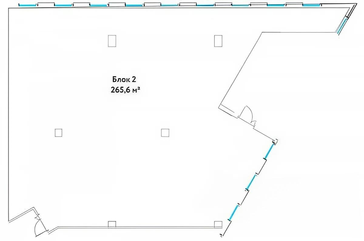 Студия 265.6 м2 в ЖК undefined корпус null этаж null