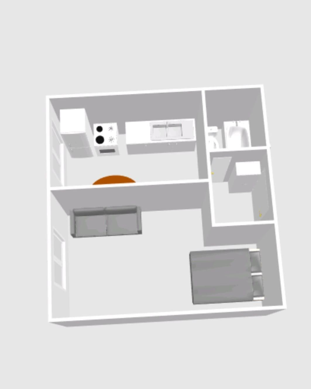 1-комнатная 31.5 м2 в ЖК undefined корпус null этаж 8