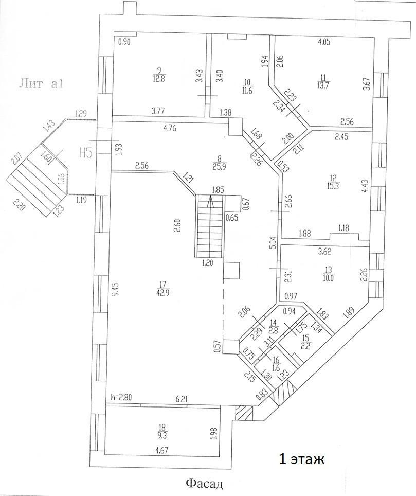 Студия 241.8 м2 в ЖК undefined корпус null этаж null