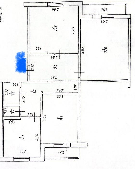 3-комнатная 102.2 м2 в ЖК undefined корпус null этаж 5